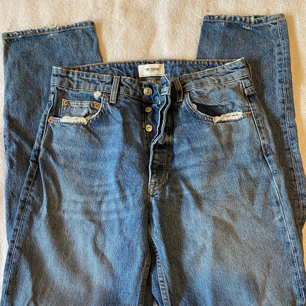 ZARA mom/boyfriend jeans from Paris 🗼